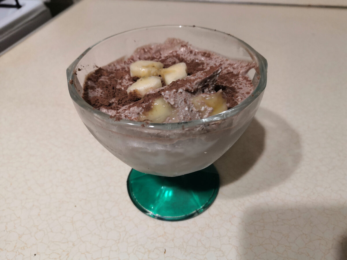 Шоколадно-банановый мусс — рецепт с фото пошагово +видео