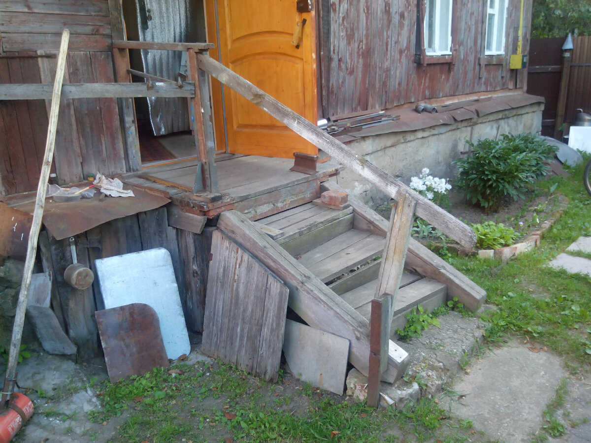 старая лестница