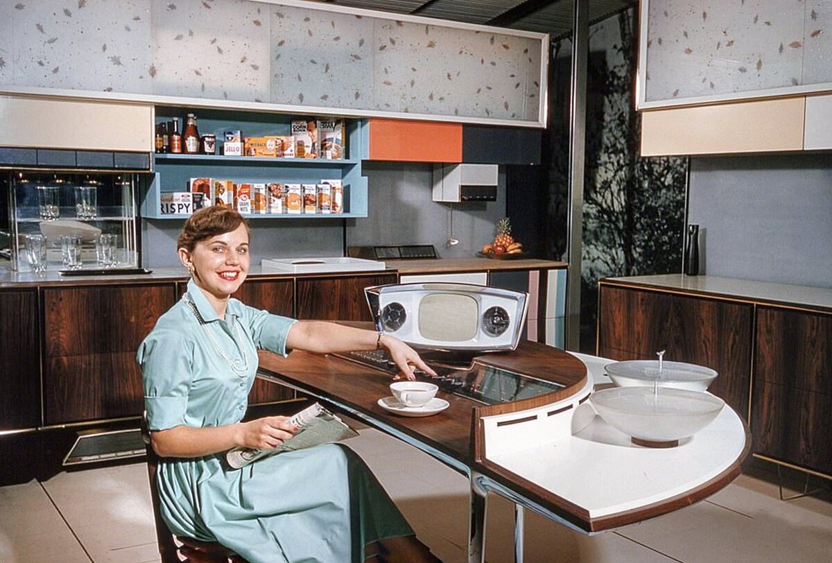 Американская выставка в Сокольниках 1959 кухня