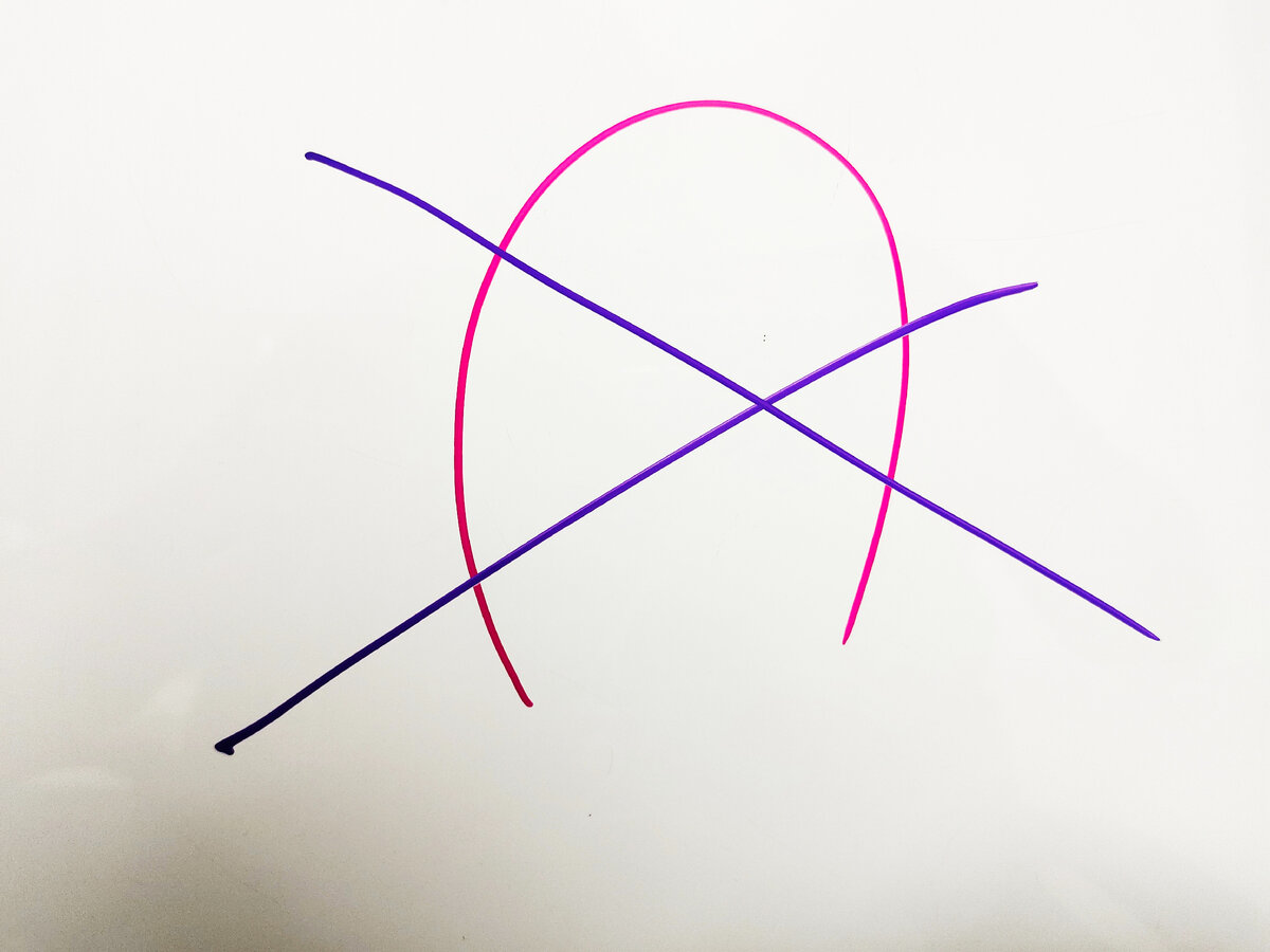 Если нарисовать подкову схематично, без ширины, то получится лишь пять частей, как ни старайся. Листай дальше 