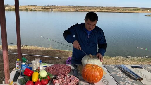 ТЫКВА ФАРШИРОВАННАЯ КУРИНОЙ ПЕЧЕНКОЙ