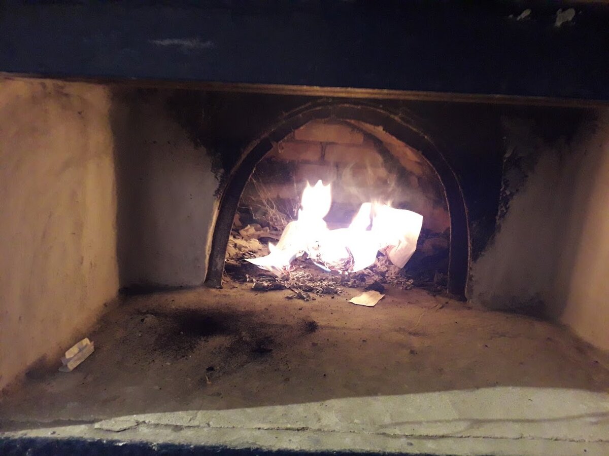 Первый огонёк в топке за долгие годы