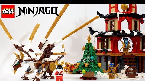 Новогодний набор ЛЕГО Ниндзяго 4002021 – 10 ЛЕТ серии LEGO Ninjago