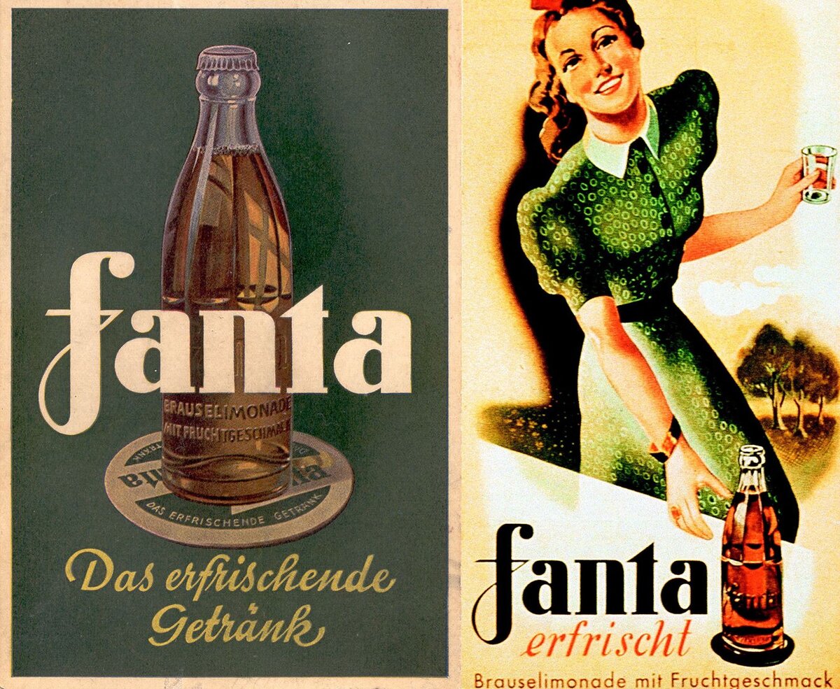 Рекламные плакаты напитка «Fanta»