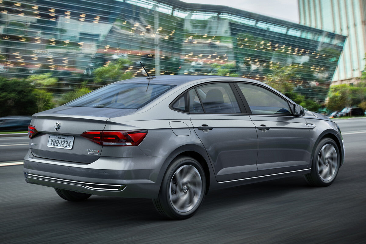 Бразильский Volkswagen Virtus, 2017 год