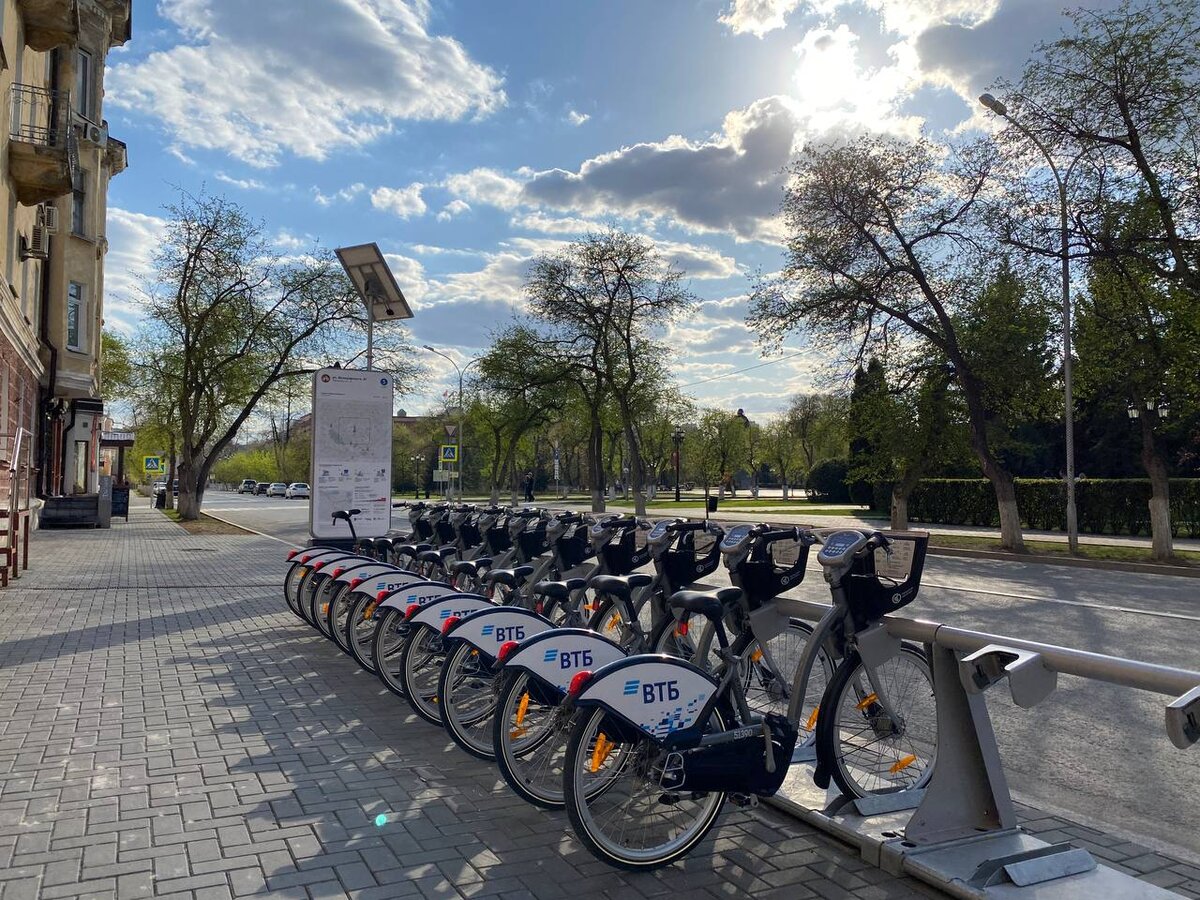 Новенькие антивандальные велосипеды от ВТБ