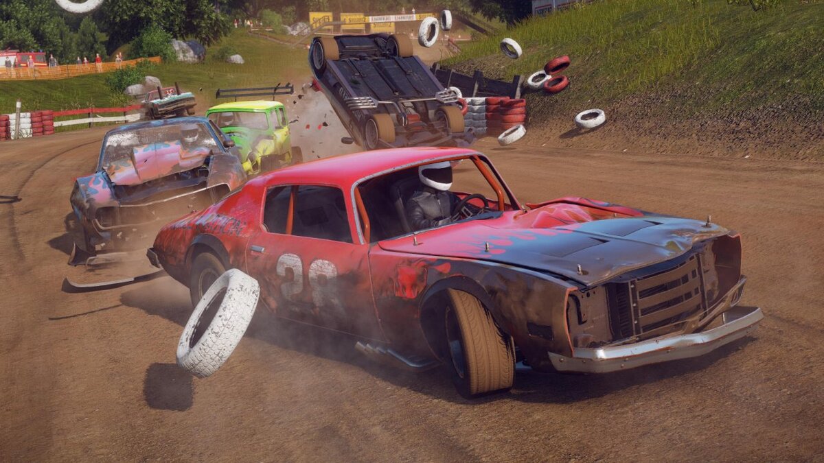 Утечка: Stuntfest — гонка от создателей Wreckfest и FlatOut, куда добавили  элементы в стиле Trackmania и Destruction AllStars | StopGame - Об играх  интересно | Дзен