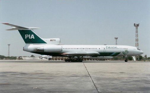 Ту-154М 85711 авиакомпания PIA Pakistan International Airlines Corp.