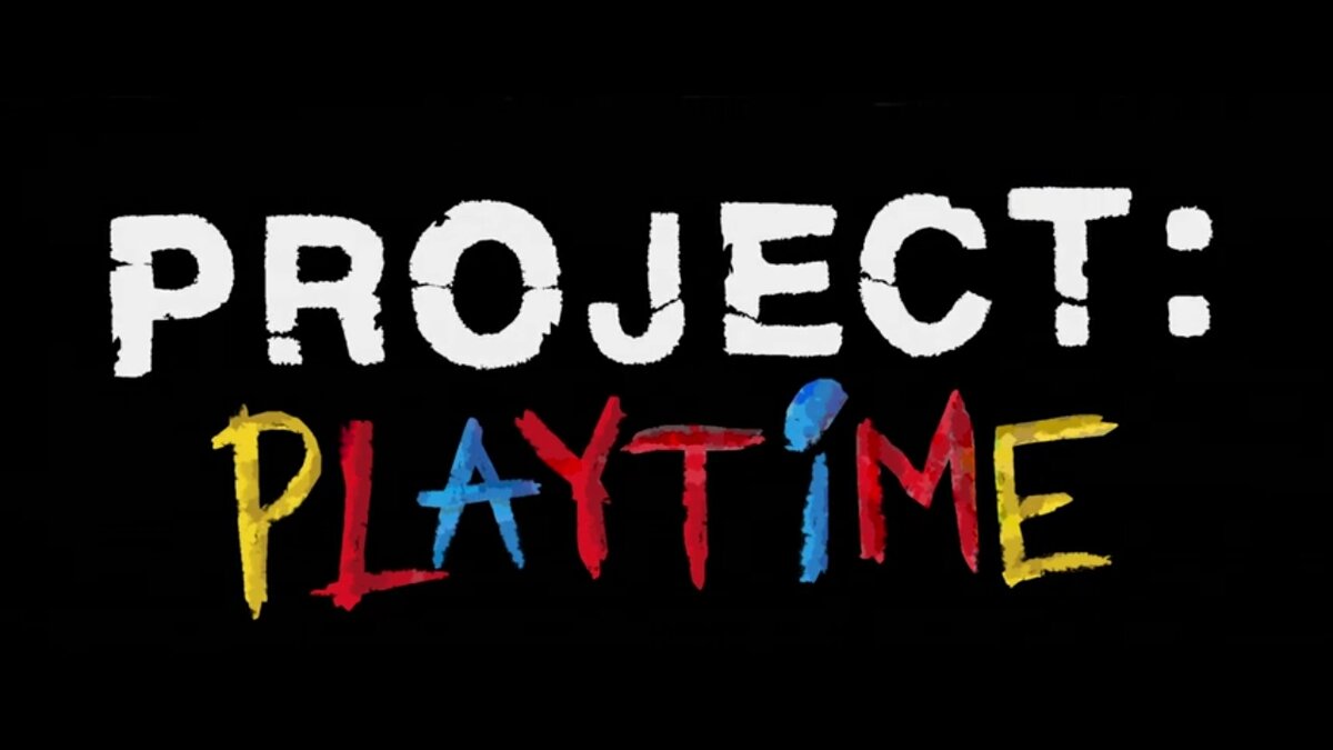 Проджект плейтайм на русском. Проджект Playtime. Project Playtime трейлер. Project Playtime надпись.