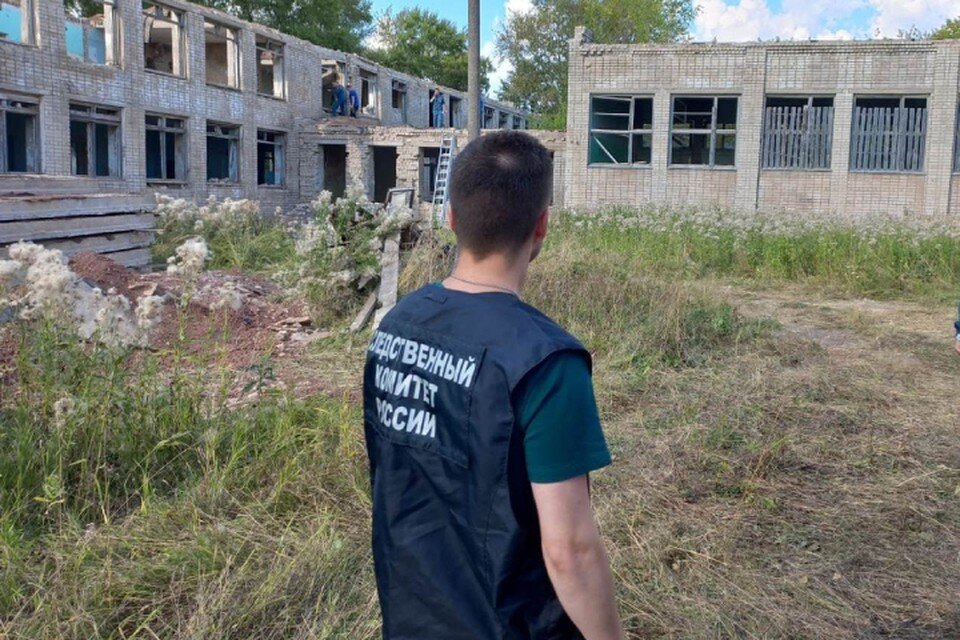     Трагедия произошла в августе 2022 года на территории бывшей школы. Фото: СУ СКР по Кировской области