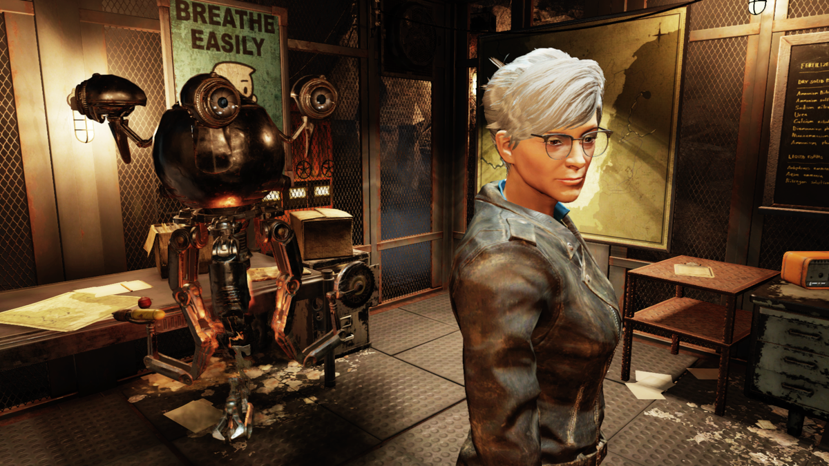 Fallout 76: Домик смотрительницы. Смотрительница и ее робот