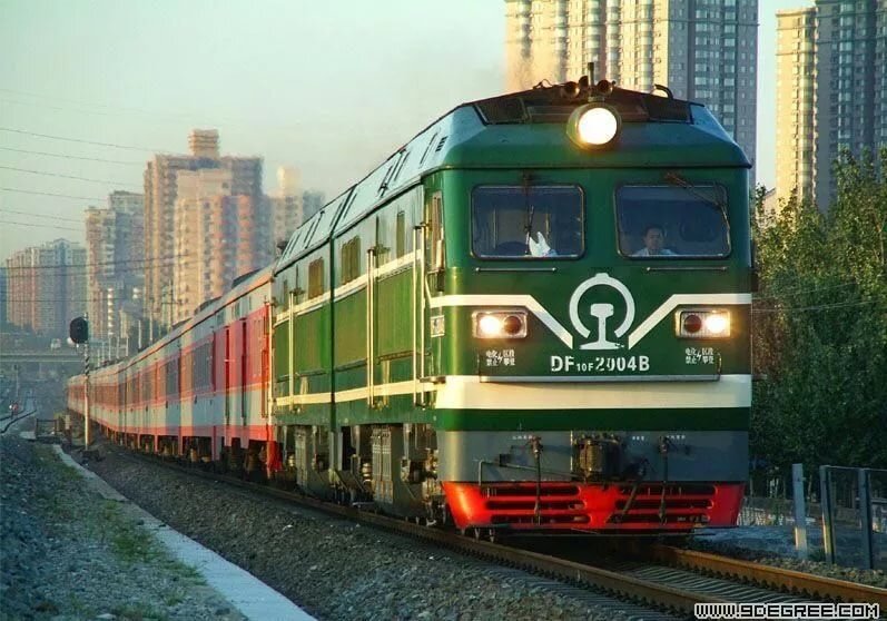 Поезд дальнего следования,  Китай 