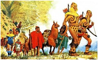 Инки идут к Мачу-Пикчу