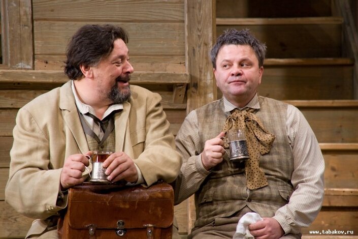 Фрагмент спектакля "Дядя Ваня"  Московского театра Олега Табакова