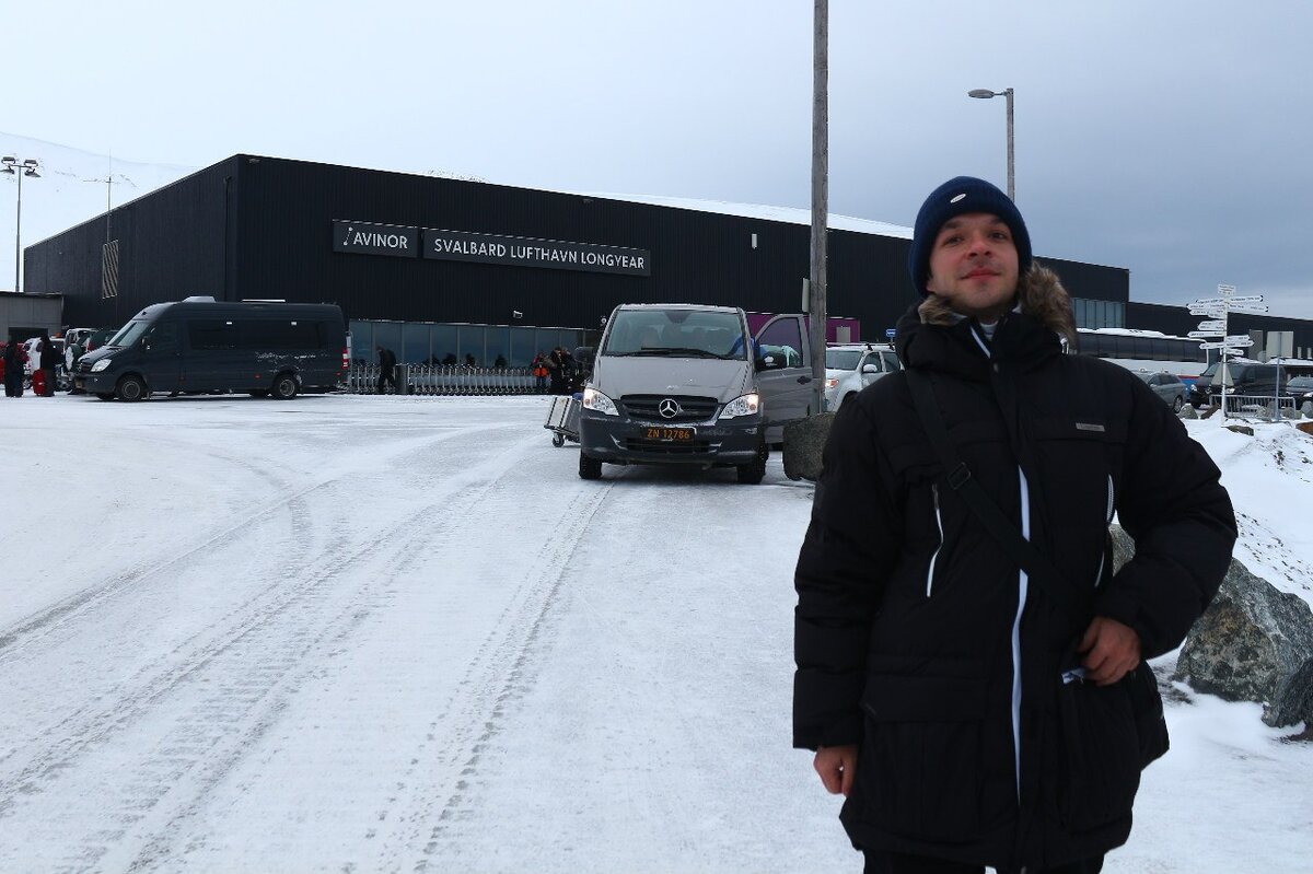 Первые минуты на Шпицбергене!