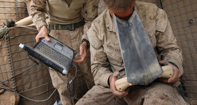 Пульт управления БпЛА RQ-11В Raven 