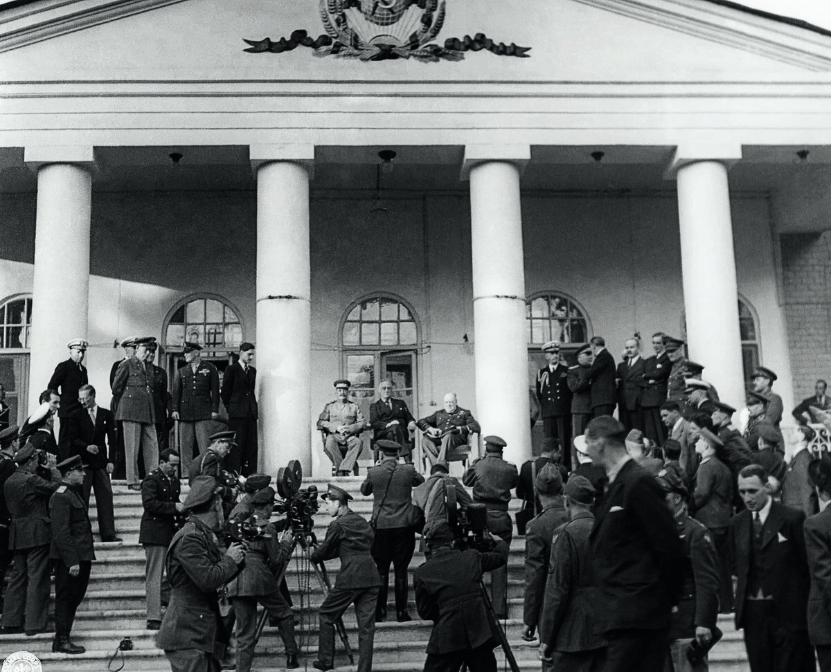 Тегеранская конференция 1943 фото