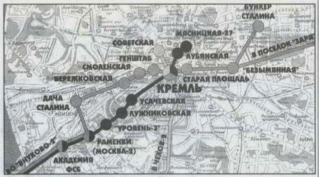 Схема расположения Д-6 и Раменки-43