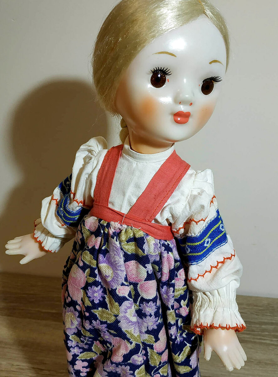 Кукла СССР Загорская фабрика игрушек