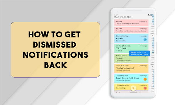 Как вернуть удаленные уведомления на Android?