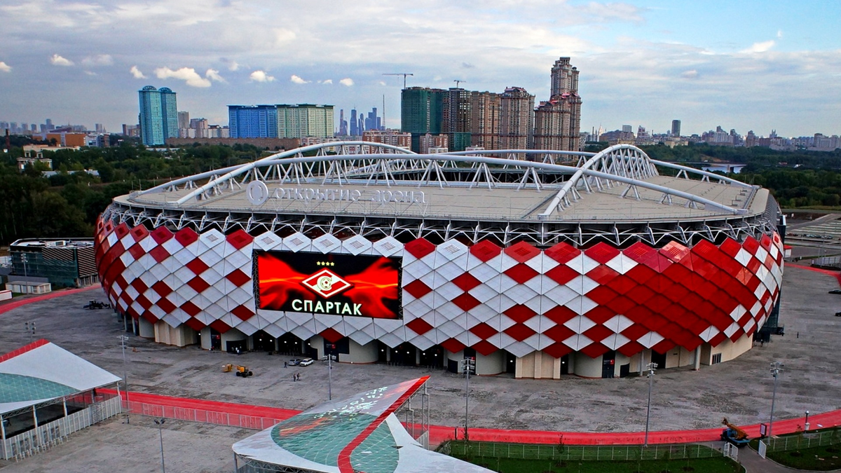 Стадион московского "Спартака" "Открытие Арена". 