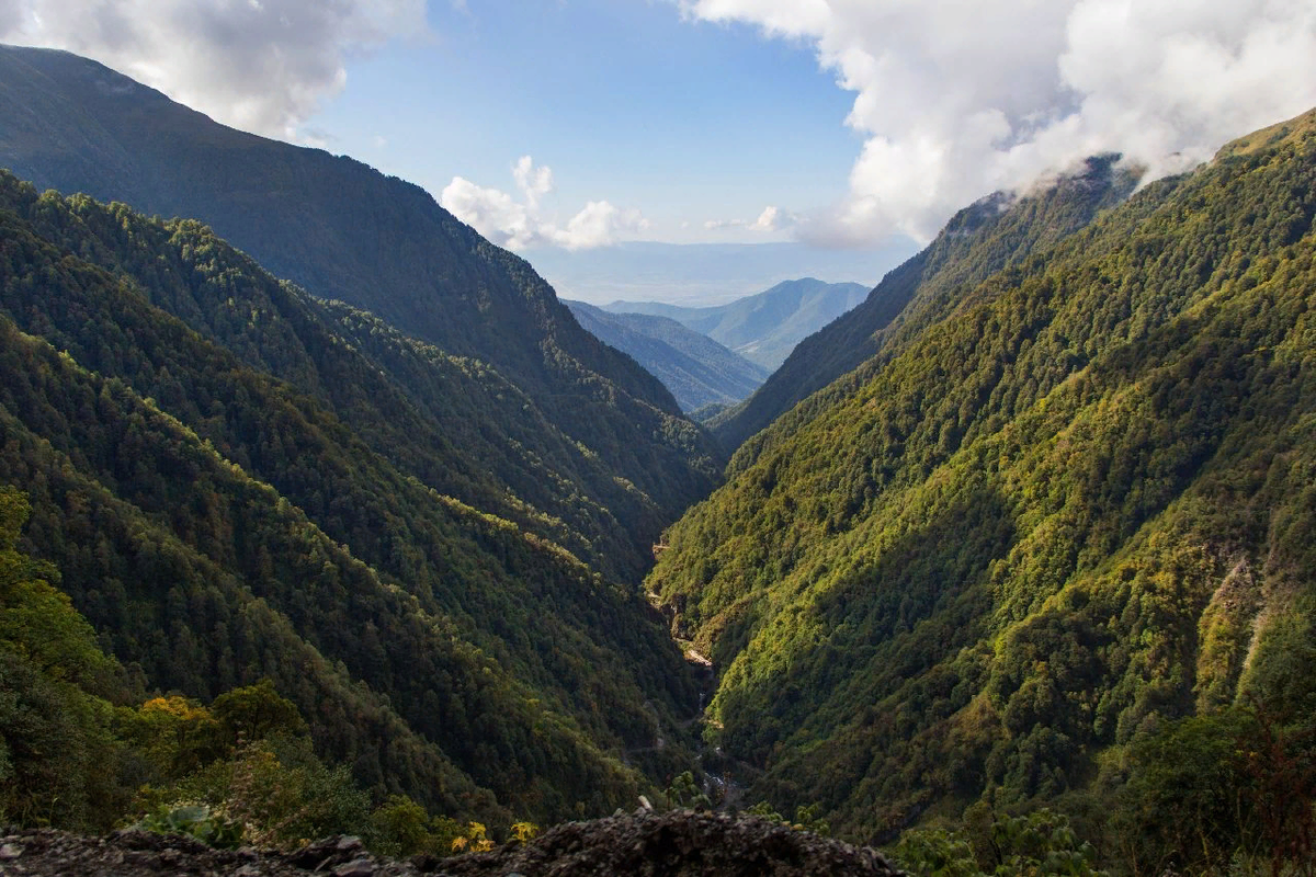 Село Харагаули Грузия