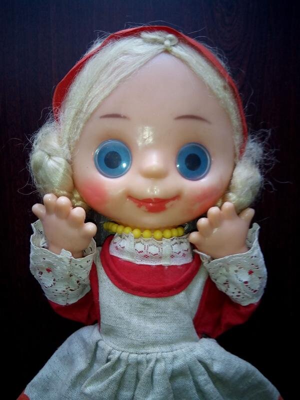 Московская фабрика игрушек имени 8 Марта. Кукла Лидочка.