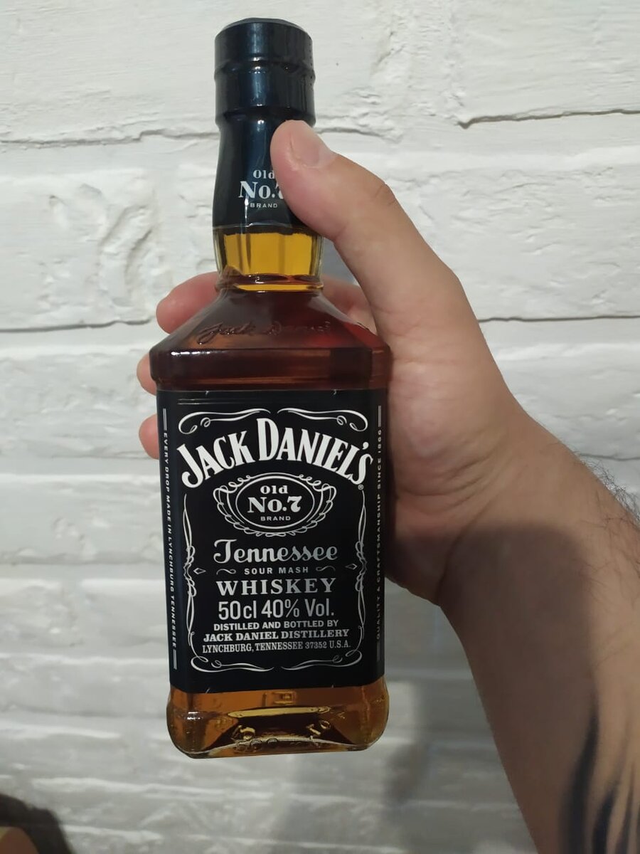 Джек Дэниэлс бутылка 1л