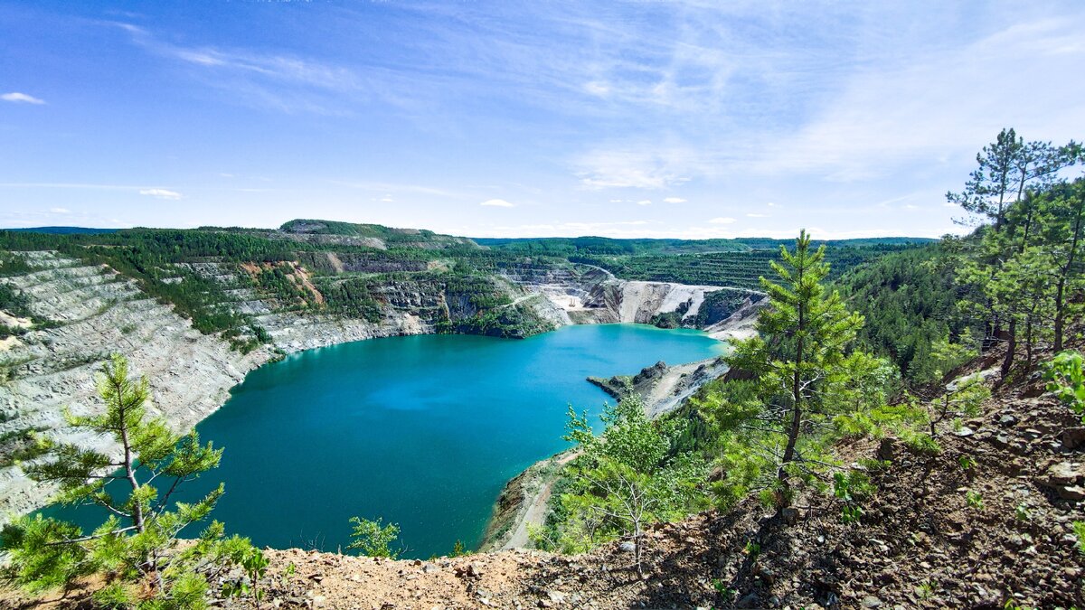 Фото Лиана Романова. Новочеремшанский карьер. 