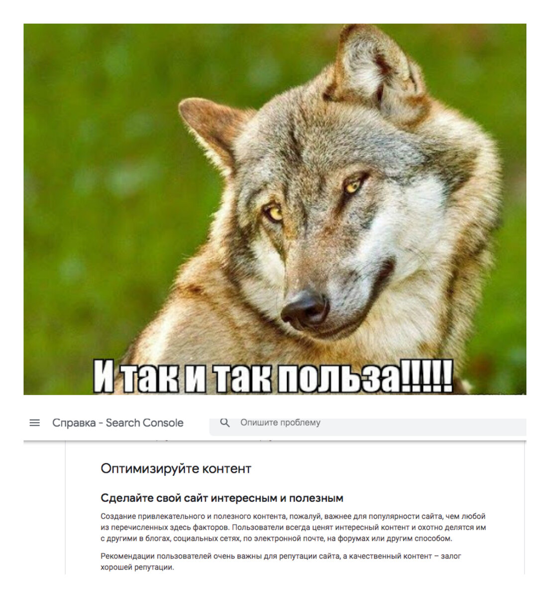 Руководство Гугл по оптимизации: https://support.google.com/webmasters/answer/7451184?hl=ru