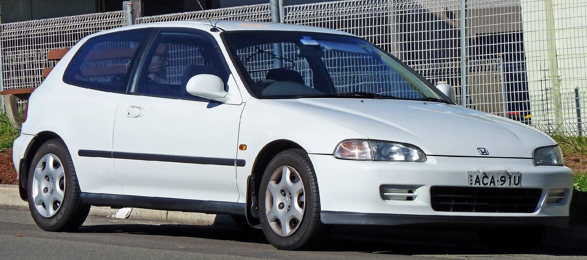 Японское авто того времени. Honda civic