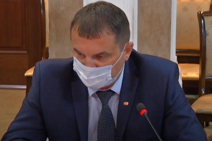 Стоп-кадр с заседания правительства РХ 