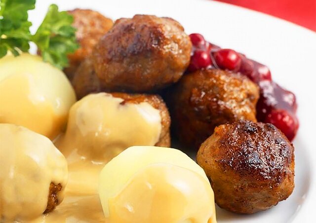 Фрикадельки, фарш, мясо, еда, вкусно