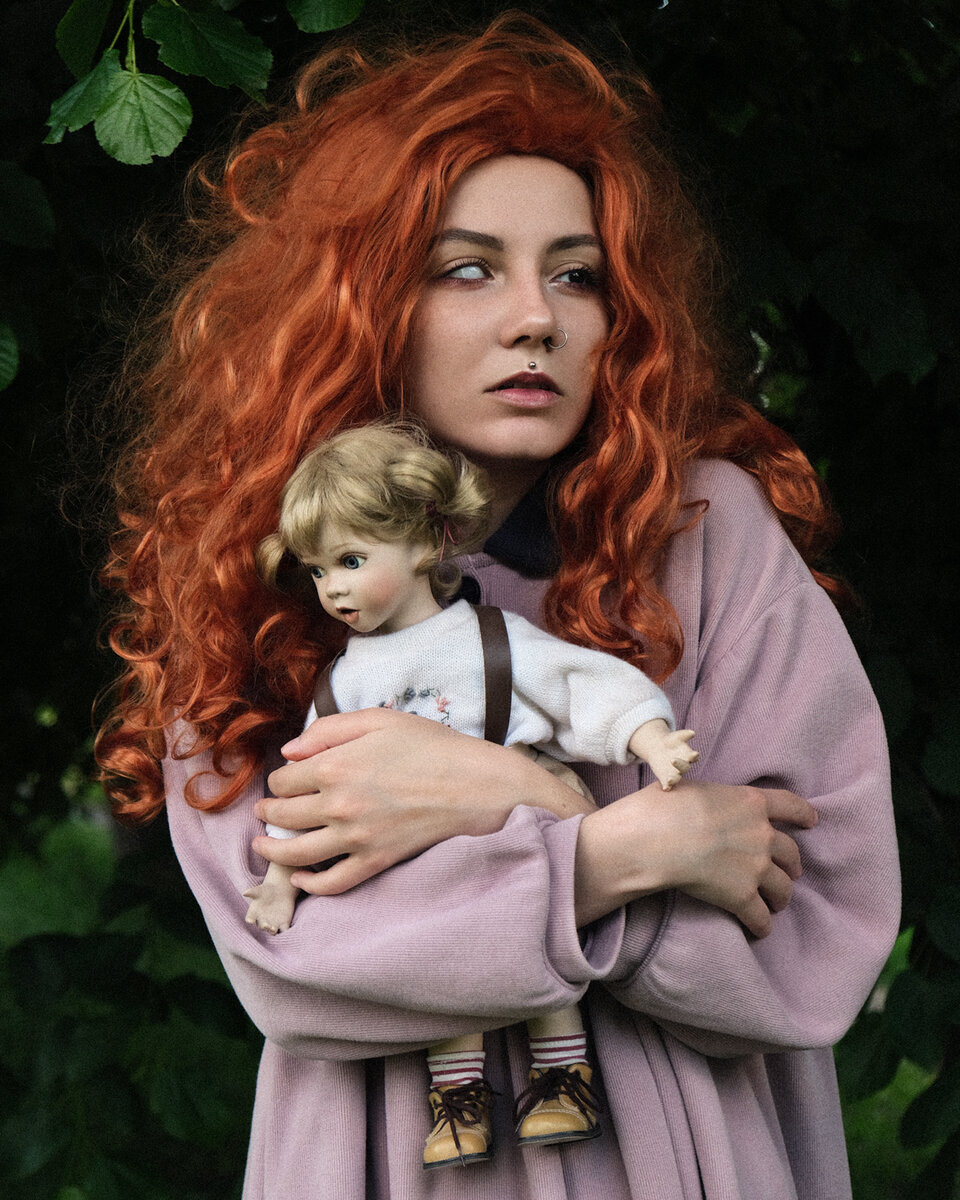 Недавняя тематическая фотосессия возле дома