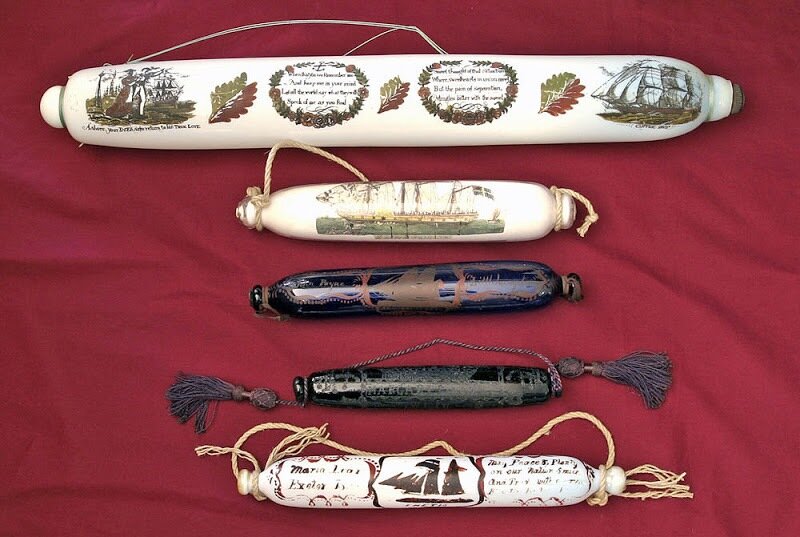 Старинные "морские" скалки