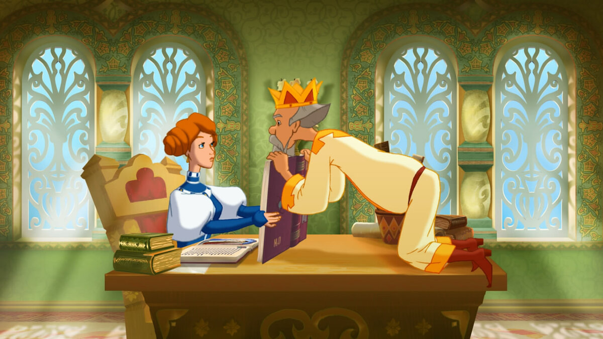 3. Какую книгу читала Василиса? 