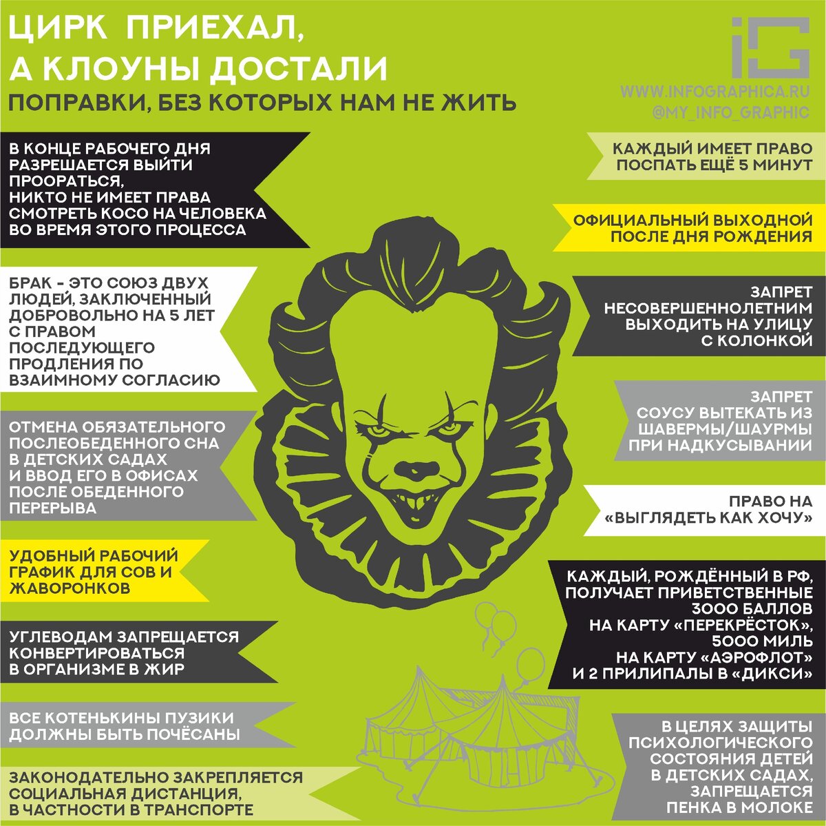 Я голосую за все поправки с моей  инфографики! А вы?