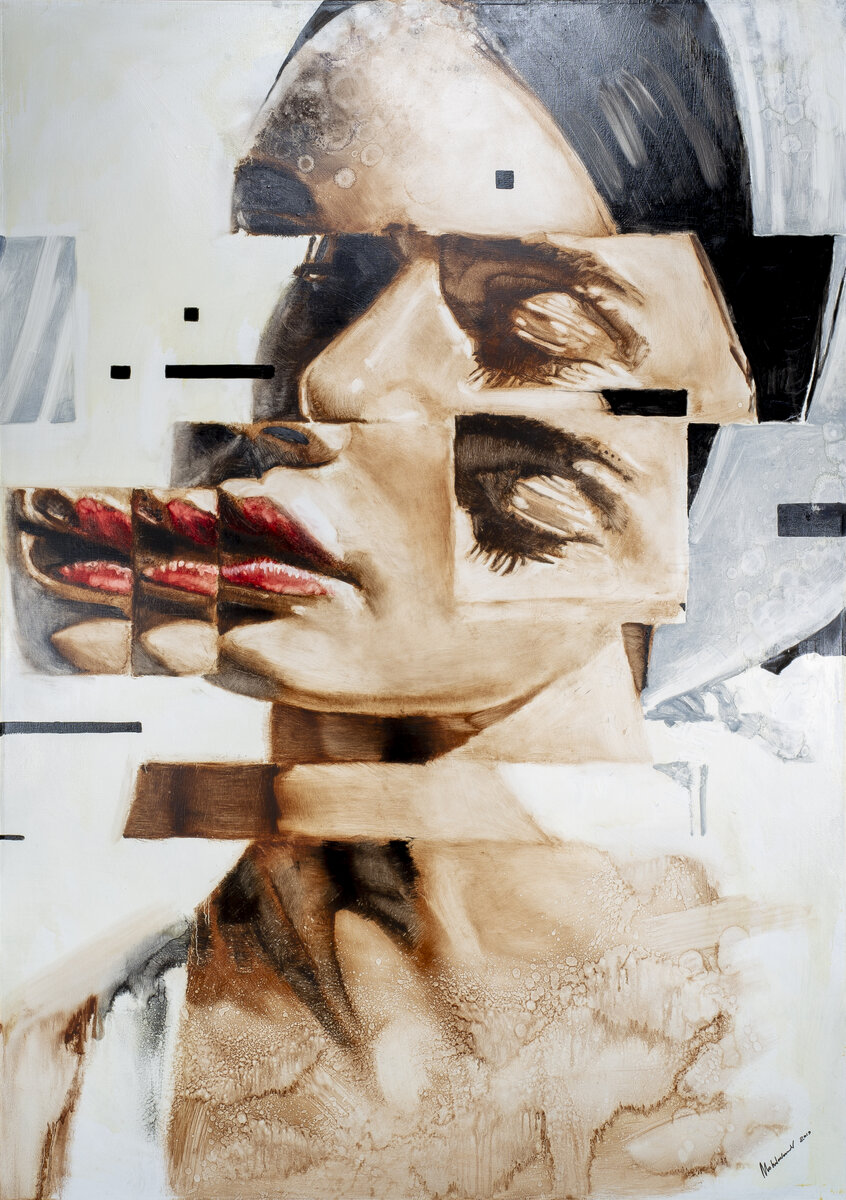 Картина "Кто я?", холст, масло, 170х120 см. 2019 г. Молдаванов А.В.