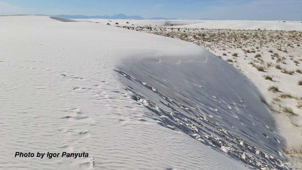 Национальный парк Белые Пески (White Sands National Monument), штат Нью-Мексико, США