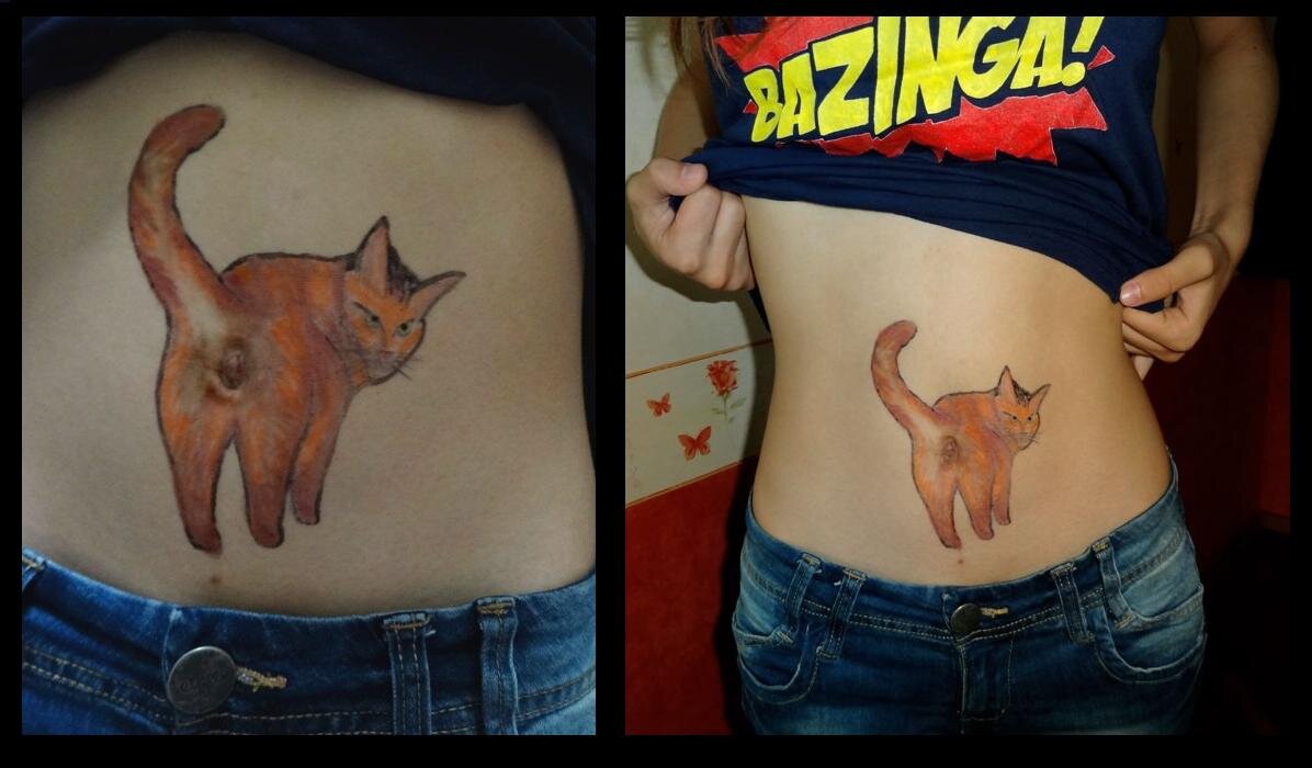 Фото автора. Снова разрисовала подружку