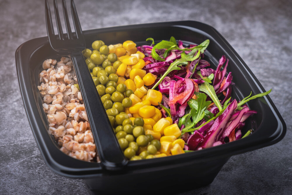 Точный энергетический вес такой коробочки и БЖУ внизу⬇