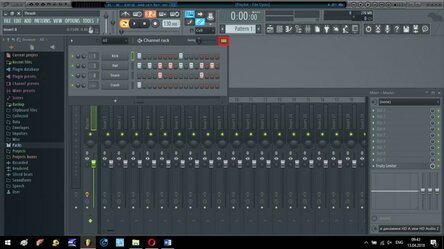 На изображении выше представлен простейший ровный бит для одного такта.