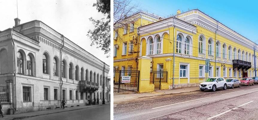 Знаменитый особняк Васильчиковых - Оболенских - Алексеевых. И балкон от фон Мекк.