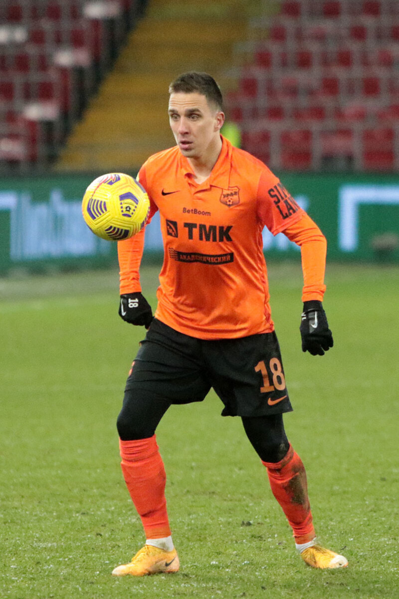 Полузащитник «Урала» Бранко Йовичич (fc-ural.ru)