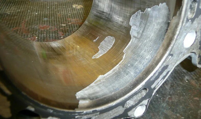 Кремниево - никасиловое покрытие "кинуло салам" и отошло