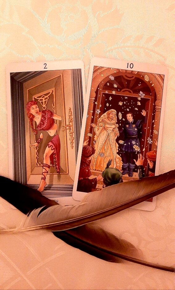 2 Жезлов и 10 Кубков