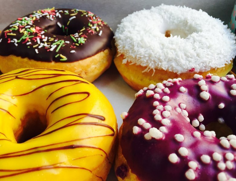 Великолепная четвёрка пончиков!