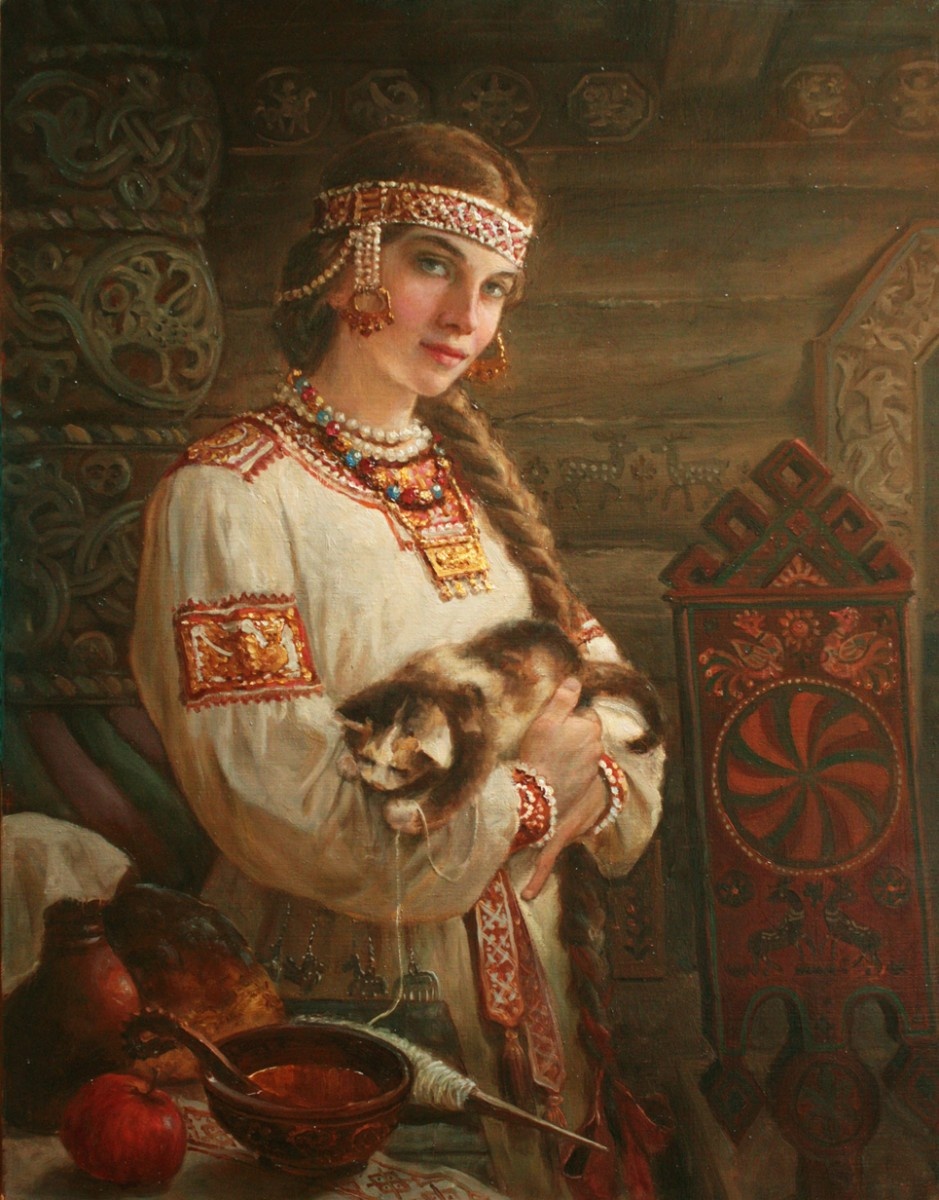(Картина художника Андрея Шишкина. Его сайт https://a-shishkin.ru/)