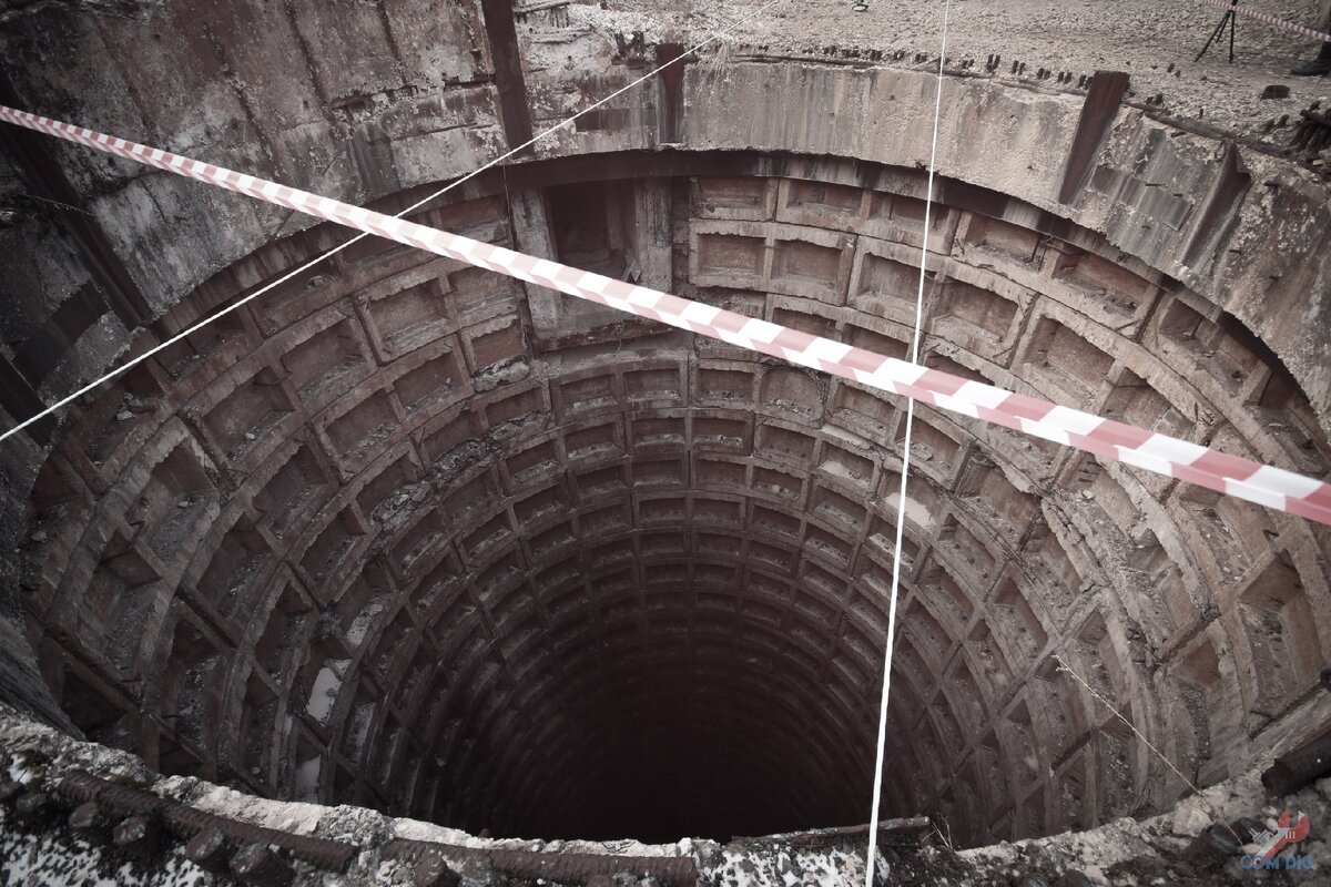 Заброшенная ракетная шахта.