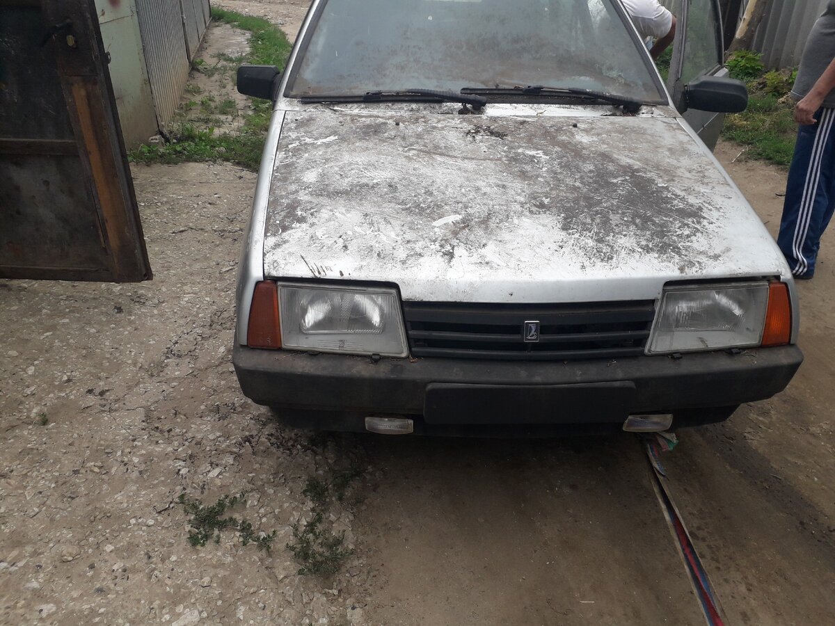 В таком состояние она была